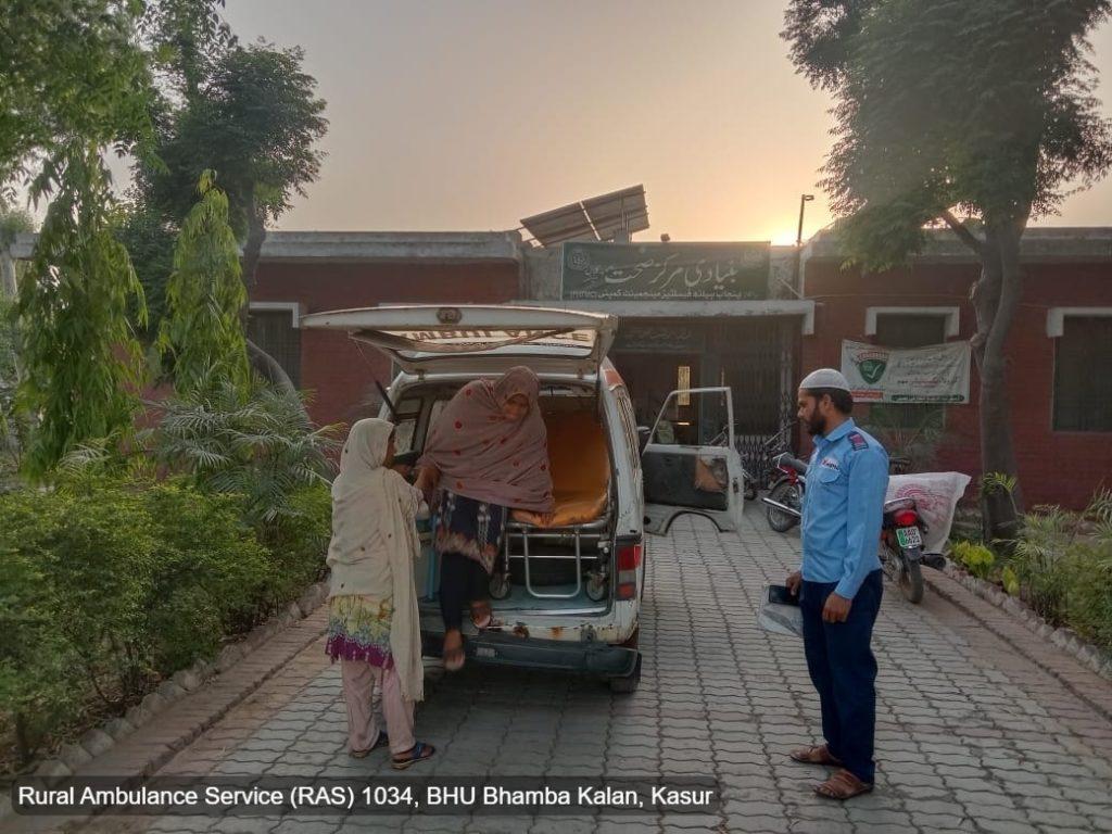 The rural ambulance service: a transport solution for pregnant women in Punjab, Pakistan